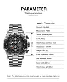 Luxury Business Multifunction Chrono Watch For Men - 9840