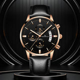 Keep n Touch Analog Watch - For Men KnT-1023 Leather-Chronograph-Watch