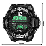Multifunction Alarm Wrist Sports Digital Watch - 1030
