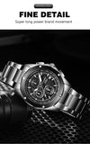 Multifunction Chrono Sub-Dials & Date Luxury Watch - 8899