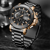 Waterproof Luxury Chronograph Watch For Men - 9842