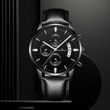 Keep n Touch Analog Watch - For Men KnT-1023 Leather-Chronograph-Watch