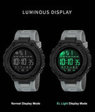 Multifunction Waterproof Wrist Sports Digital Watch - 1145