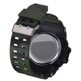 Quartz Movement Multi-Functional Dual Time Sports Watch - 8202