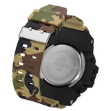 Quartz Movement Multi-Functional Dual Time Sports Watch - 8202