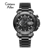 Waterproof Luxury Chronograph Watch For Men - 9842