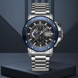 Waterproof Luxury Chronograph Watch For Men - 9842