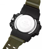 Quartz Movement Multi-Functional Dual Time Sports Watch - 8202