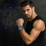 Outdoor Sports Turbo Bezel Night Raptor Digital Watch - 1191