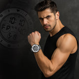 Outdoor Sports Turbo Bezel Night Raptor Digital Watch - 1191