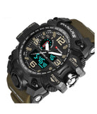 Quartz Movement Multi-Functional Dual Time Sports Watch - 8202