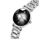 Analog Silver Black Women's - 8052