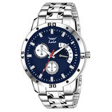 Premium Stainless Steel Analog Watch Men - 8185