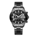 Waterproof Luxury Chrono Oversize Watch For Men - 8897