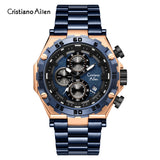 Luxury Business Multifunction Chrono Watch For Men - 9840