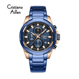 Luxury Waterproof Chrono Oversized Watch - 8888