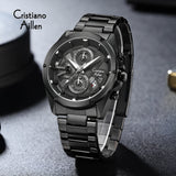 Luxury Chrono Waterproof Business Watch - 8895