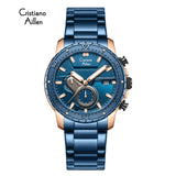 Multifunction Luxury Chrono with Date Business Watch - 8900