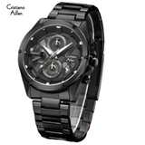 Luxury Chrono Waterproof Business Watch - 8895